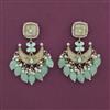 Indo Western Classic Earring With Mehndi Plating