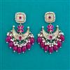 Indo Western Classic Earring with Mehndi Plating