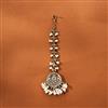 Indo Western Delicate Tikka With Mehndi Plating