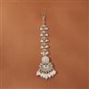 Indo Western Pearl Tikka With Gold Plating