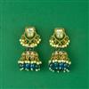 Indo Western Jhumki With Mehndi Plating