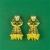 Indo Western Jhumki With Mehndi Plating