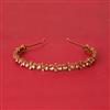 Indo Western Classic Hair Band With Mehndi Plating
