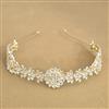 Indo Western Classic Hair Band With Gold Plating