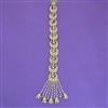 Indo Western Classic Hair Brooch With Gold Plating