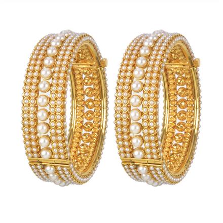 Antique Openable Bangles with gold plating