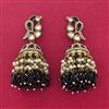 Indo Western Jhumki With Mehndi Plating