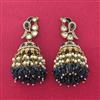 Indo Western Jhumki With Mehndi Plating