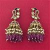 Indo Western Jhumki With Mehndi Plating