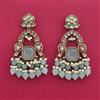 Indo Western Classic Earring With Mehndi Plating