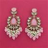 Indo Western Classic Earring With Mehndi Plating