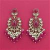 Indo Western Classic Earring With Mehndi Plating