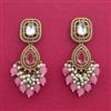 Indo Western Classic Earring With Mehndi Plating