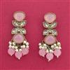Indo Western Classic Earring With Mehndi Plating