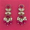 Indo Western Classic Earring With Mehndi Plating