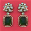 Indo Western Classic Earring With Mehndi Plating