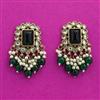 Indo Western Classic Earring With Mehndi Plating