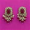Indo Western Classic Earring With Mehndi Plating