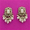 Indo Western Classic Earring With Mehndi Plating