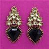 Indo Western Classic Earring With Mehndi Plating