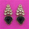 Indo Western Classic Earring With Mehndi Plating