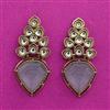 Indo Western Classic Earring With Mehndi Plating