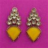 Indo Western Classic Earring With Mehndi Plating