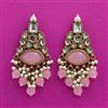 Indo Western Classic Earring With Mehndi Plating