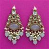 Indo Western Classic Earring With Mehndi Plating