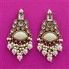Indo Western Classic Earring With Mehndi Plating