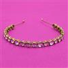 Indo Western Classic Hair Band With Mehndi Plating