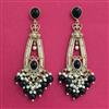 Indo Western Classic Earring With Mehndi Plating