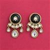 Indo Western Classic Earring With Mehndi Plating
