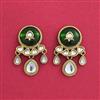 Indo Western Classic Earring With Mehndi Plating