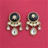 Indo Western Classic Earring With Mehndi Plating