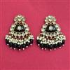 Indo Western Classic Earring With Mehndi Plating