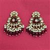 Indo Western Classic Earring With Mehndi Plating