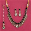 Indo Western Classic Necklace Set With Mehndi Plating