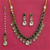 Indo Western Classic Necklace Set With Mehndi Plating