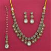 Indo Western Classic Necklace Set With Mehndi Plating