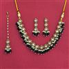 Indo Western Classic Necklace With Mehndi Plating