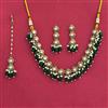 Indo Western Classic Necklace With Mehndi Plating