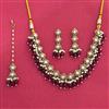 Indo Western Classic Necklace With Mehndi Plating