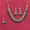 Indo Western Classic Necklace With Mehndi Plating