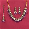 Indo Western Classic Necklace With Mehndi Plating