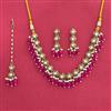 Indo Western Classic Necklace With Mehndi Plating