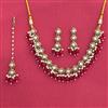 Indo Western Classic Necklace With Mehndi Plating