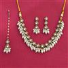 Indo Western Classic Necklace With Mehndi Plating