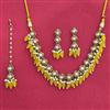 Indo Western Classic Necklace With Mehndi Plating