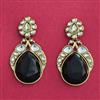 Indo Western Classic Earring With Mehndi Plating